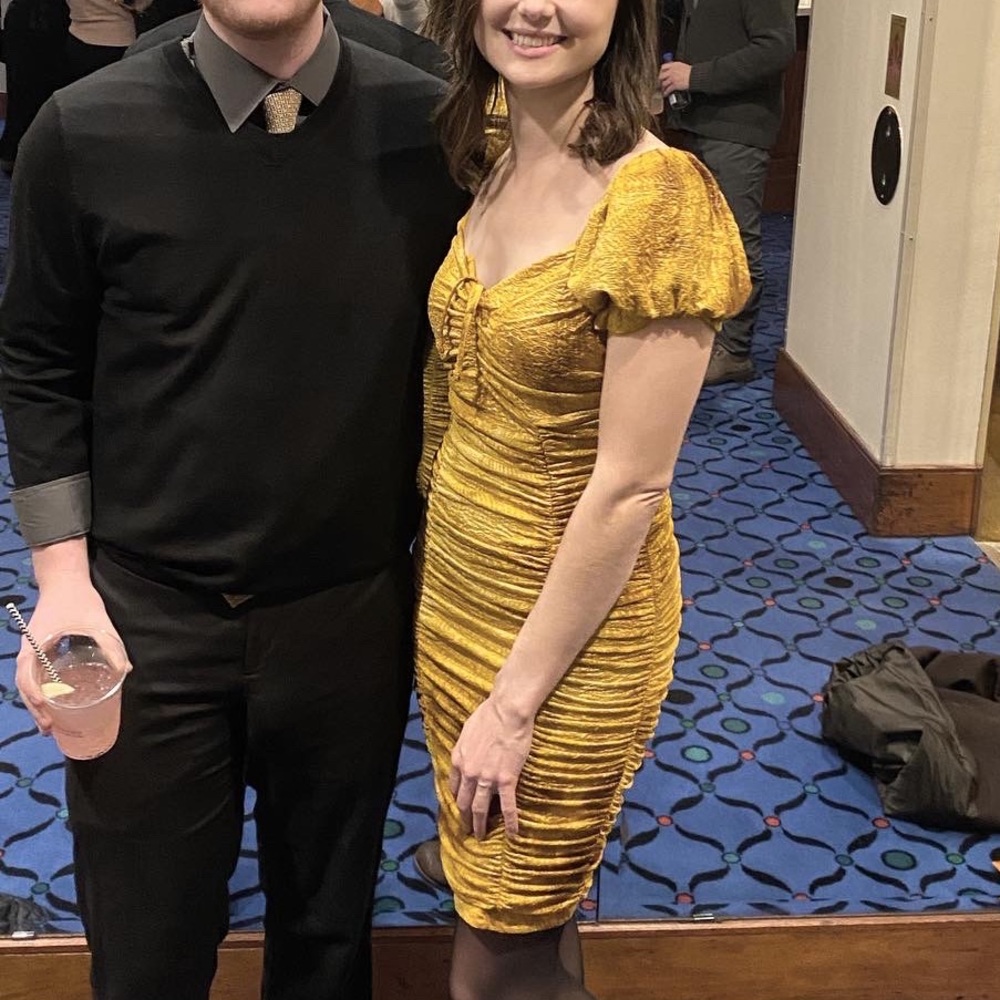 Gold ruffle Forever 21 small bell beauty and the beast dress